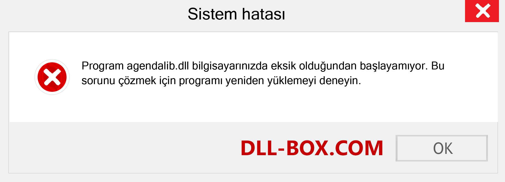 agendalib.dll dosyası eksik mi? Windows 7, 8, 10 için İndirin - Windows'ta agendalib dll Eksik Hatasını Düzeltin, fotoğraflar, resimler